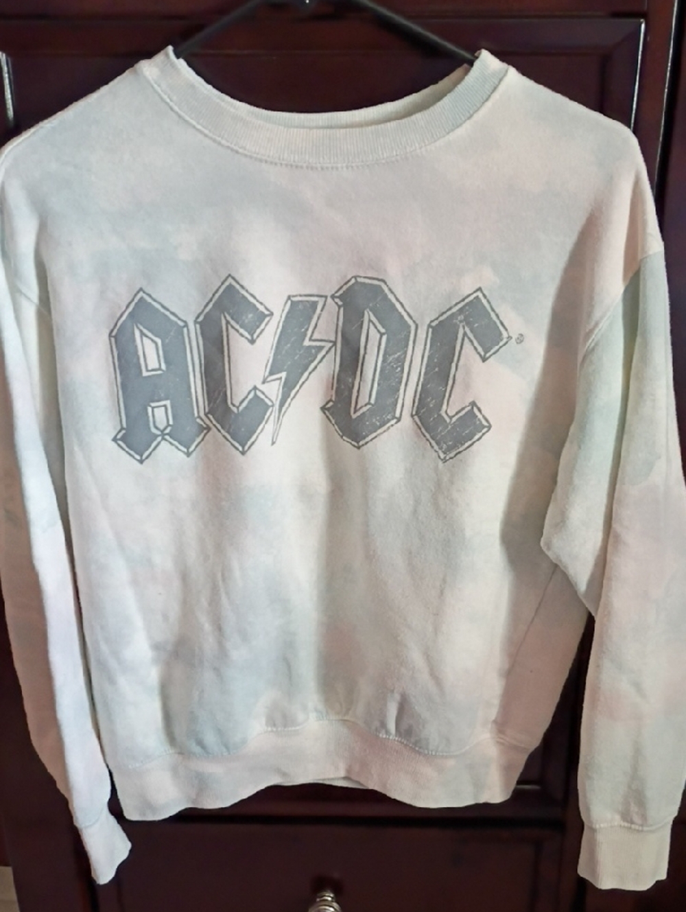 AC/DC Logo Pale Pastel Sweatshirt